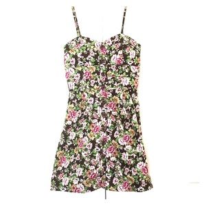 Floral Spaghetti Strap Dress
